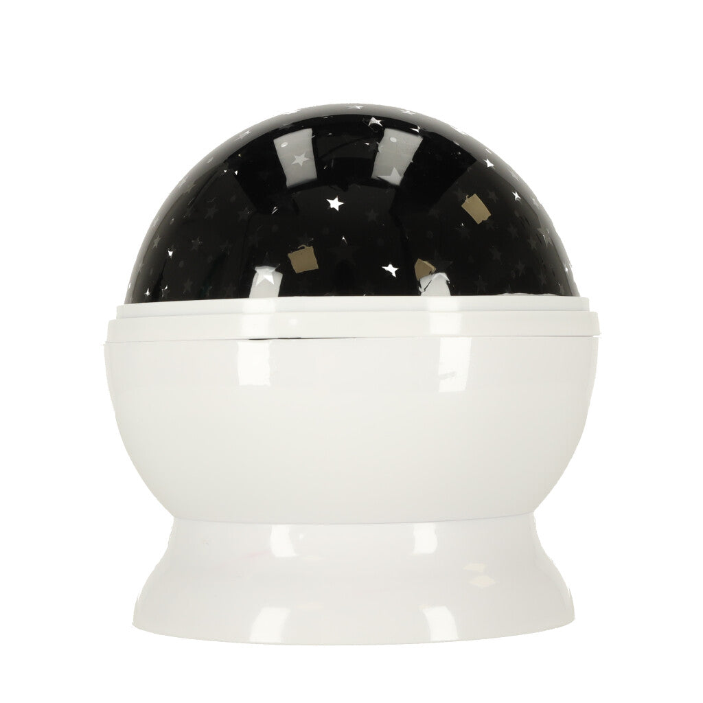 Projetor Estrela Luz Noturna 2 em 1 Usb Branco