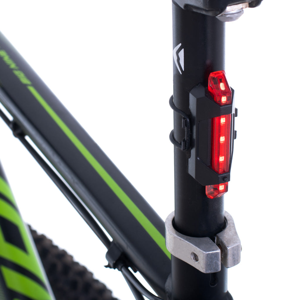 Led Cykellygte Bag-front Sæt Usb