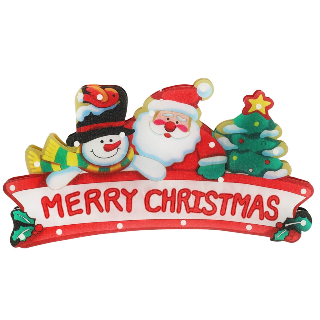 Lumières Led Pendentif Décoration De Noël Joyeux Noël 45cm