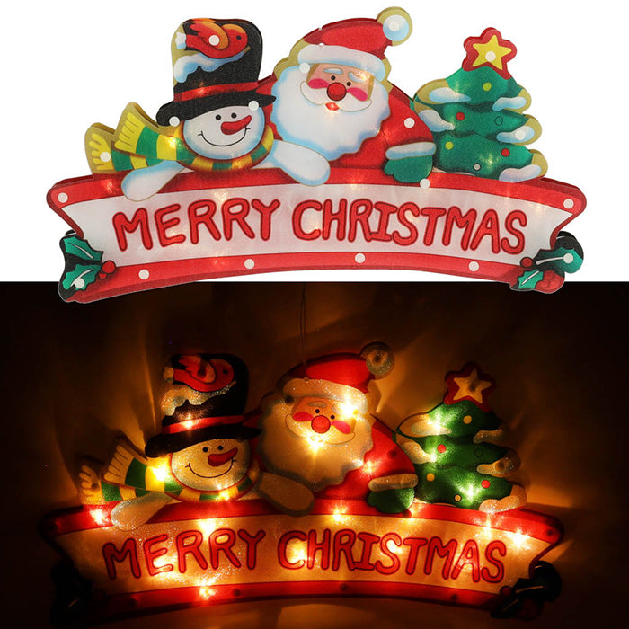 Lumières Led Pendentif Décoration De Noël Joyeux Noël 45cm