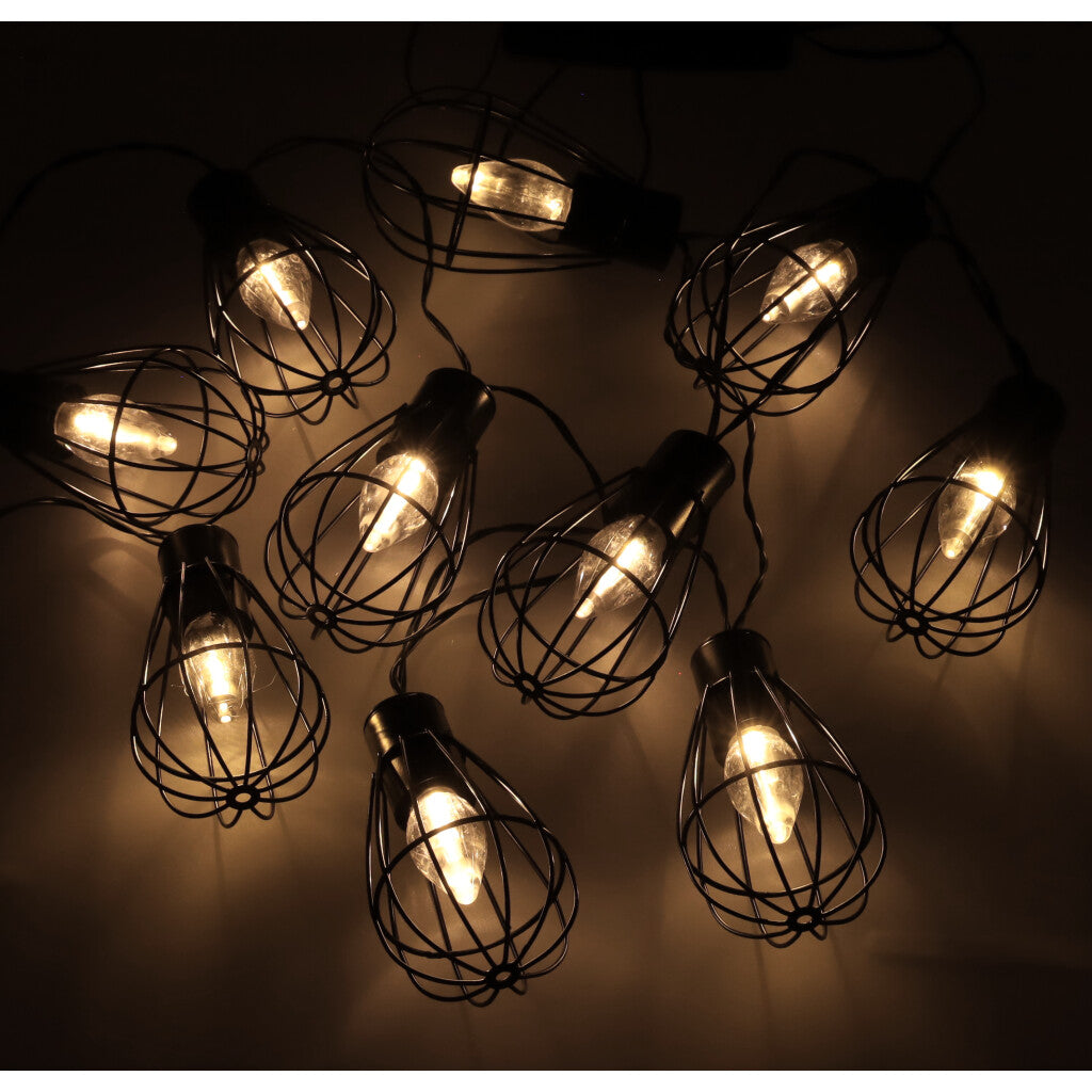 Solar Garden Lights Light Bulbs Garland Loft 10led