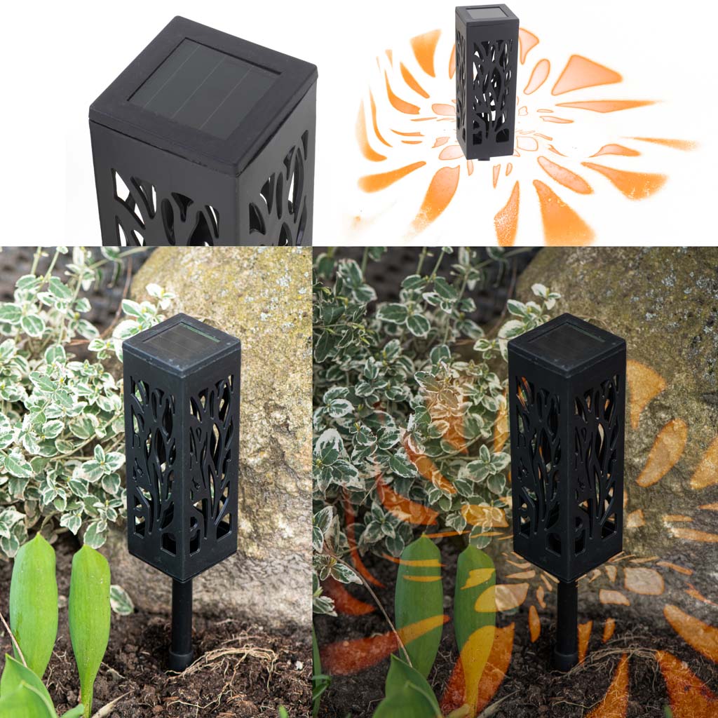 Standing Solar Lanterns Decorative 4 Pieces