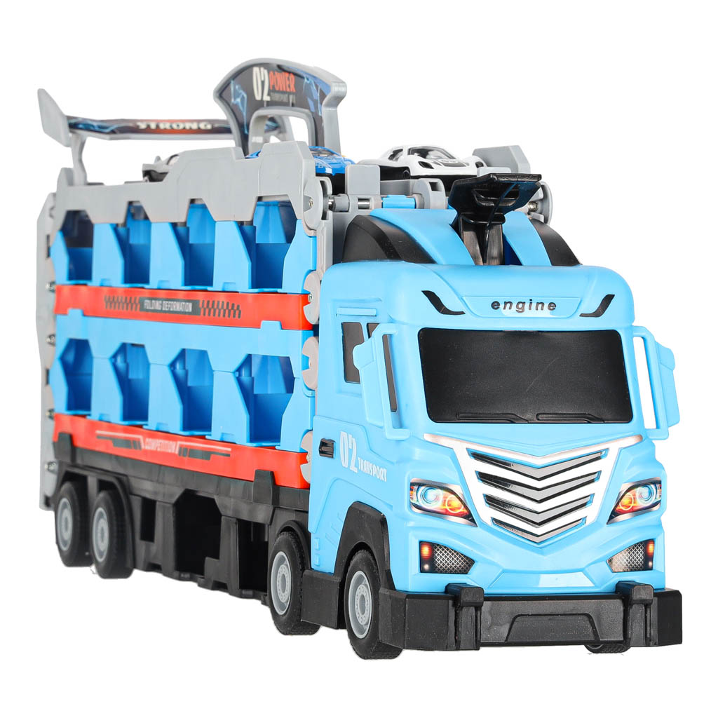 Camion remorque voiture piste 8 El. 21m