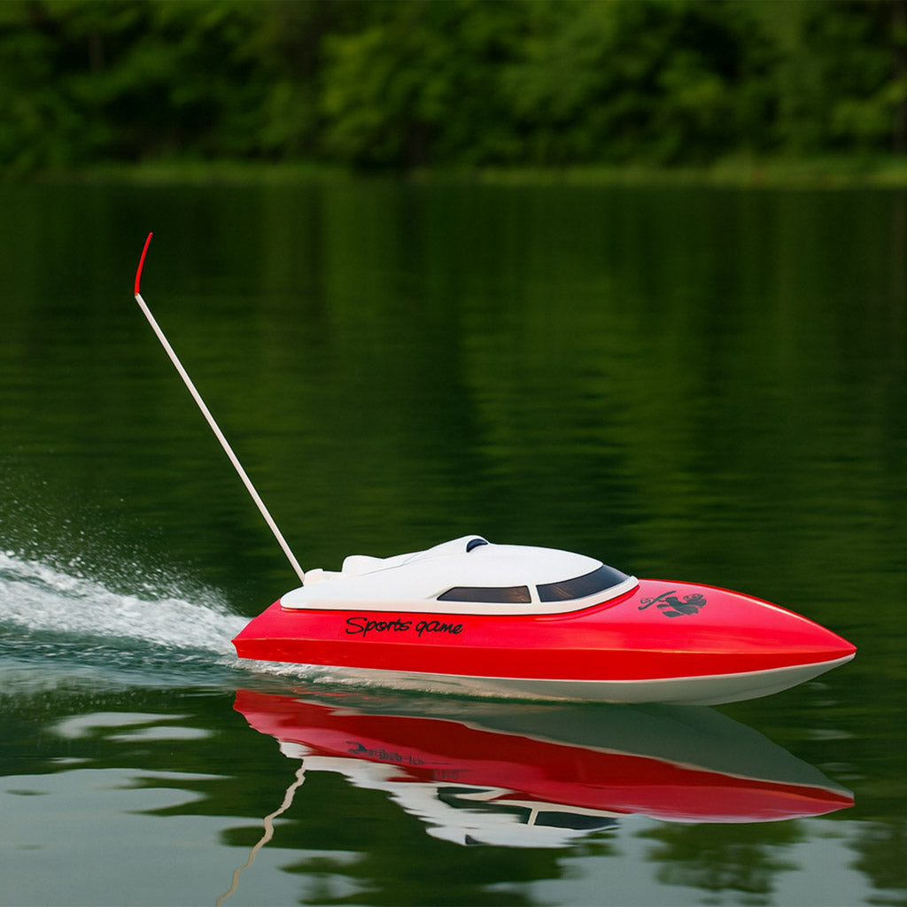 Rc Boat 4ch Mini Cp802 Red