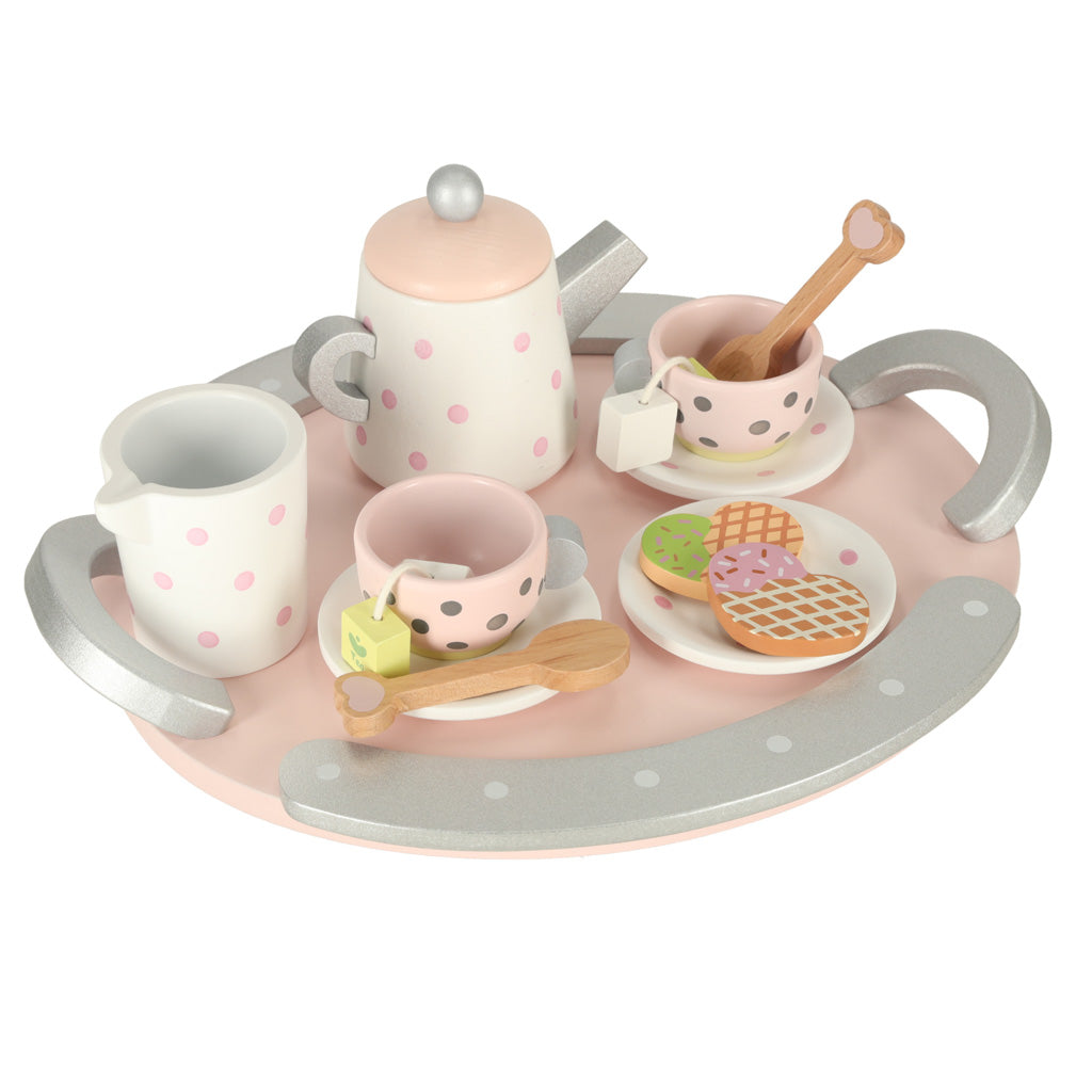Lulilo Coffee Tea Service Wooden Set