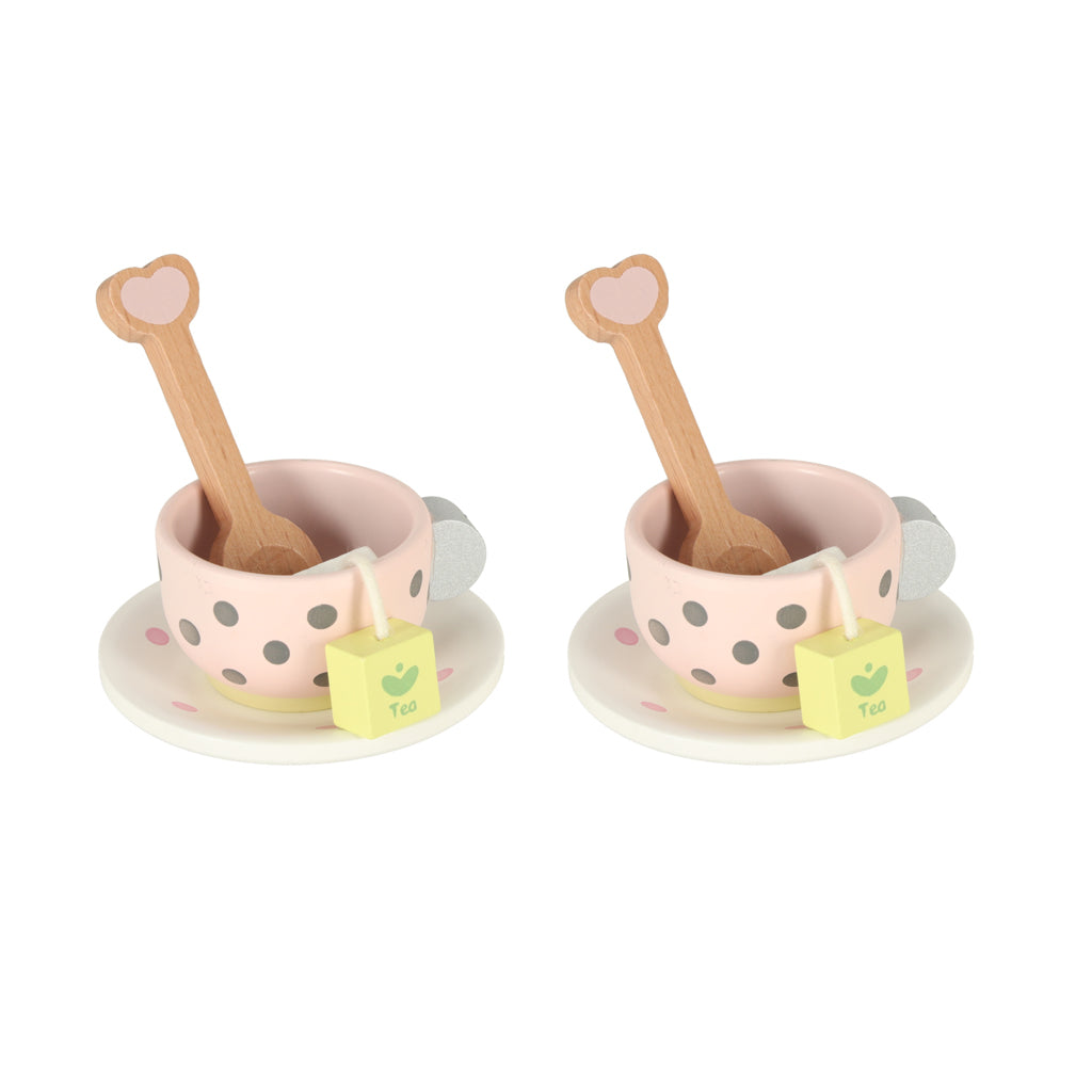 Lulilo Coffee Tea Service Wooden Set