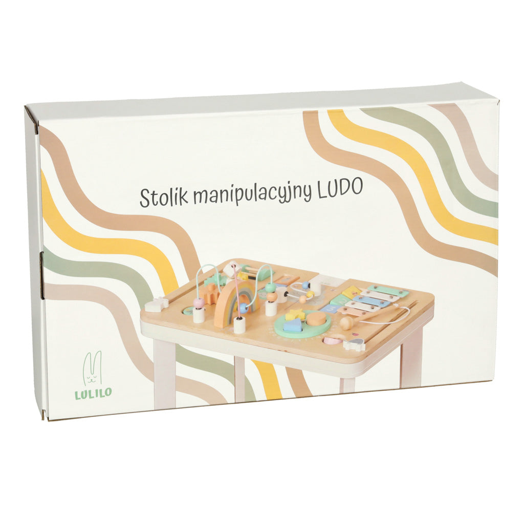 Lulilo Bunter Montessori-Manipulationstisch