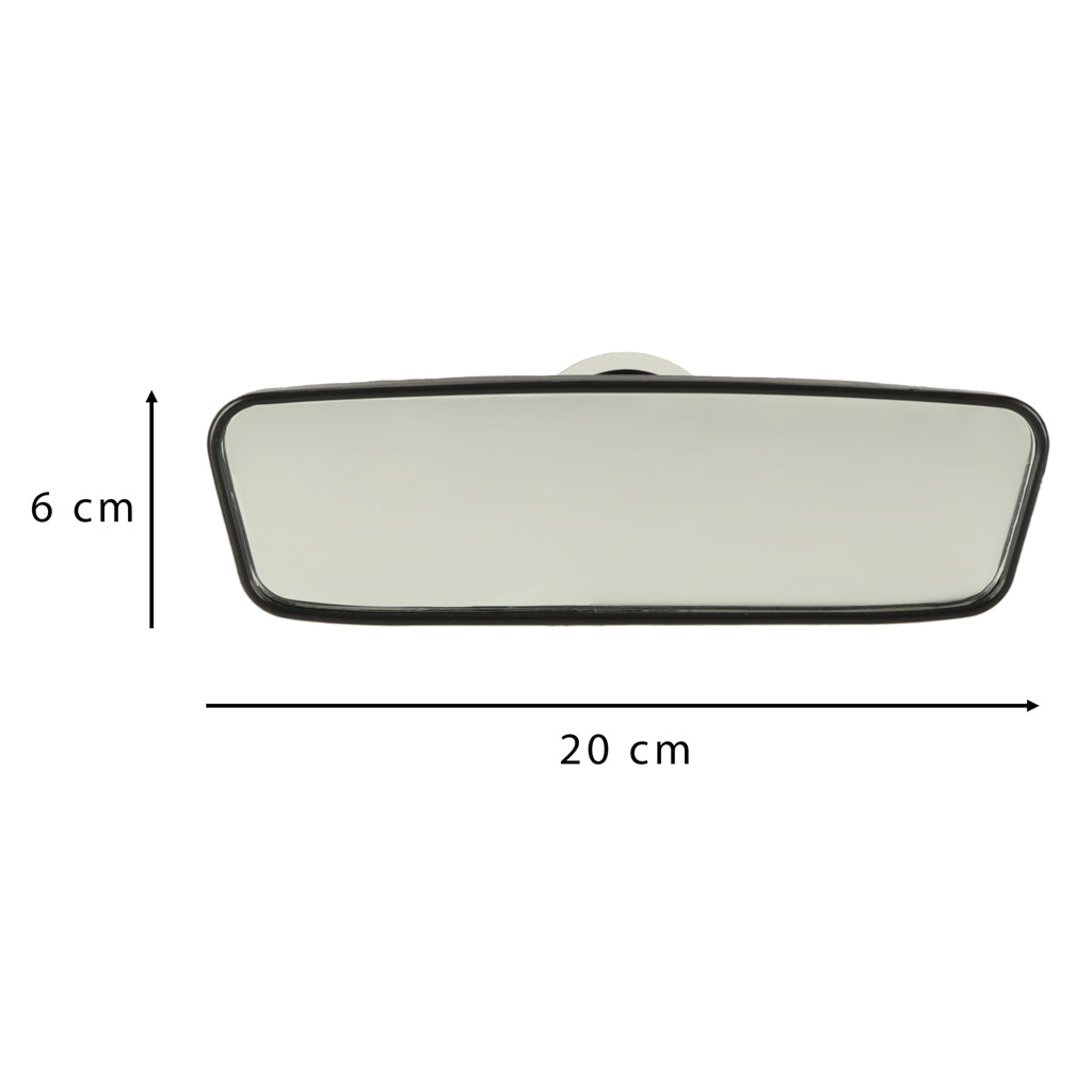 Weitwinkel-Saugnapf-Rückspiegel 20 cm