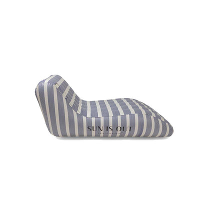 Swim Essentials Premium Lounge Float - Azul/blanco - Mónaco