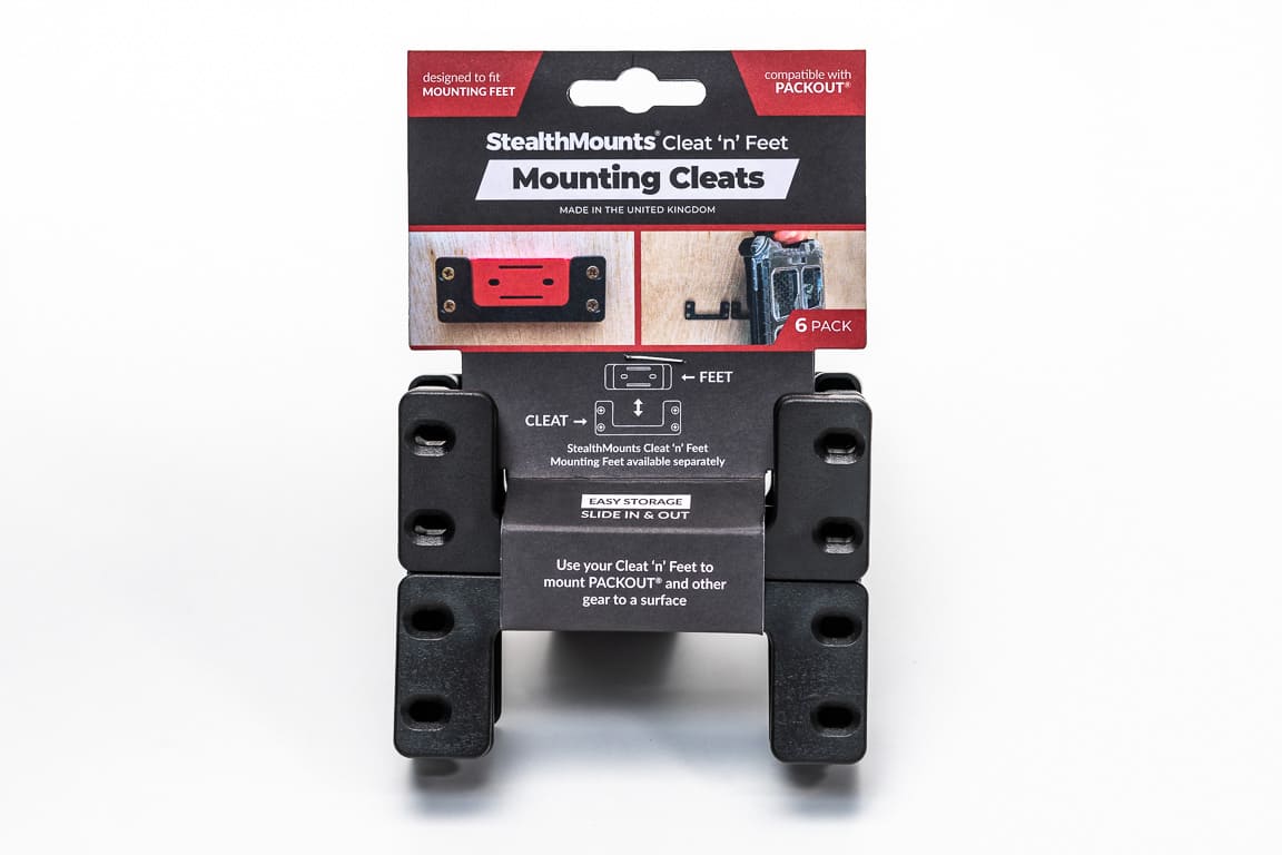 Mounting Cleats 6-pack For Cleat Nfeet Stealthmounts And Milwaukee Packout System