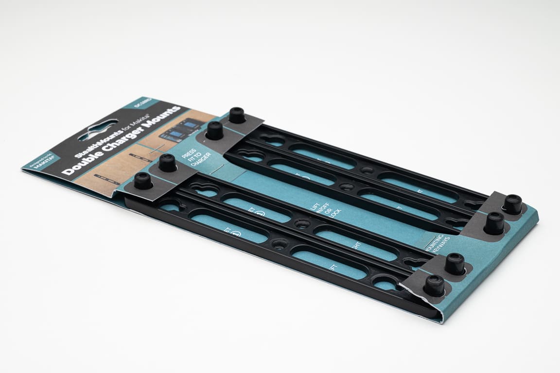 Makita Dc18rd Doppelladegerät-Halterungen, 2 Paar Stealthmounts