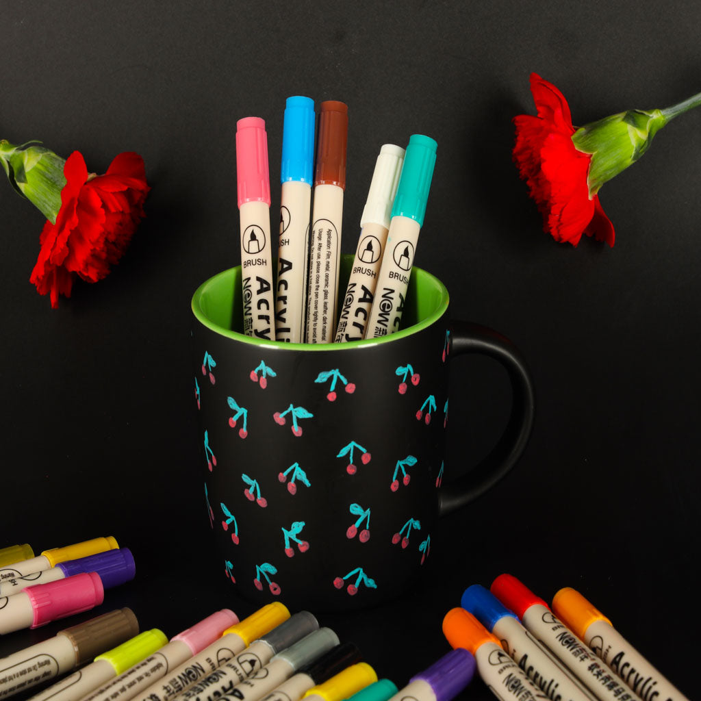 Acrylic Markers For Fabric Stones Markers Markers Markers Waterproof Markers Diy 24 Pcs.