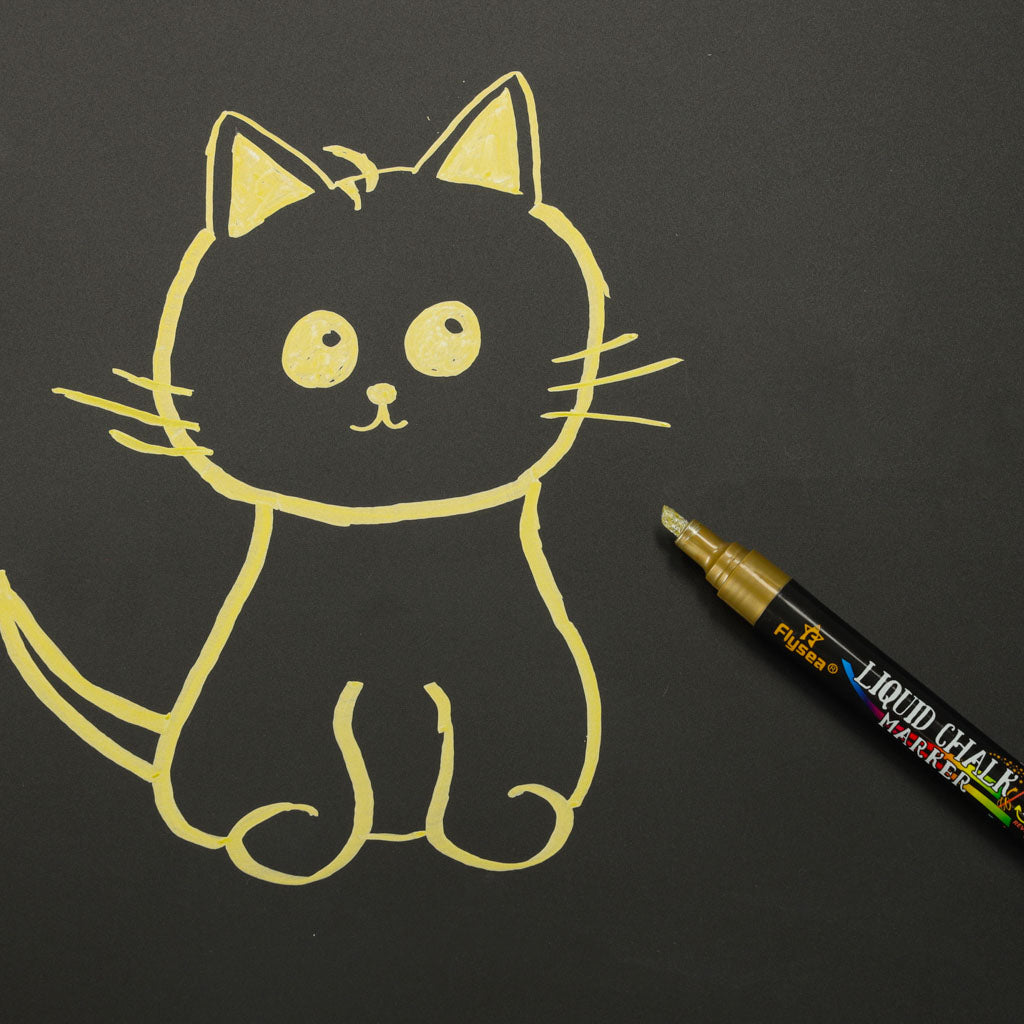 Chalkboard Chalk Markers For Glass Boards 12 Pcs.