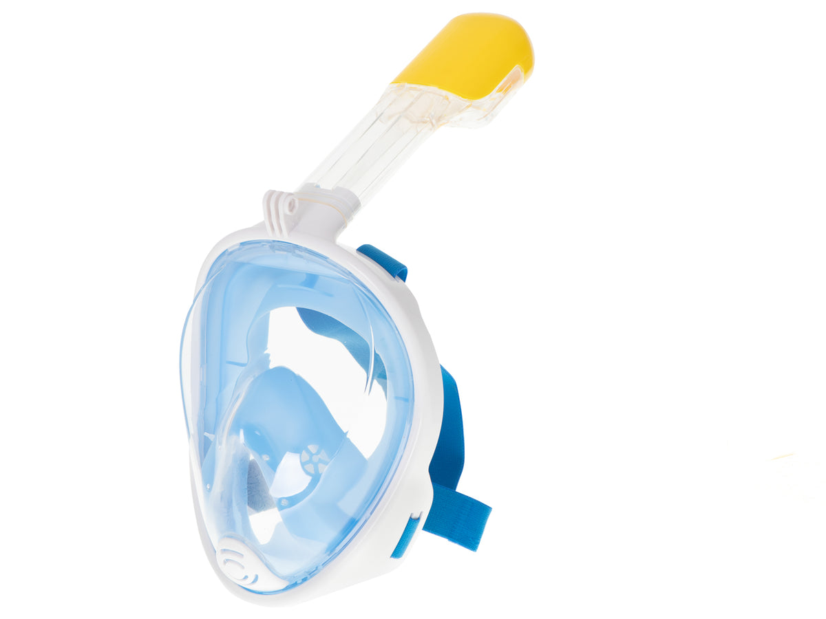 Full Folding Snorkel Mask L/xl Blue