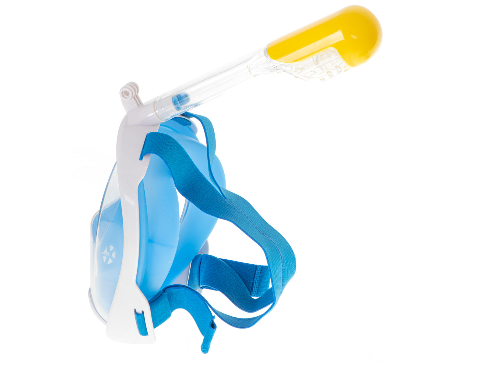 Maschera da snorkeling completamente pieghevole S/m Blu