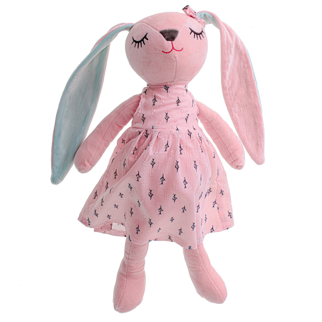 Plush Mascot Rabbit Pink 52cm