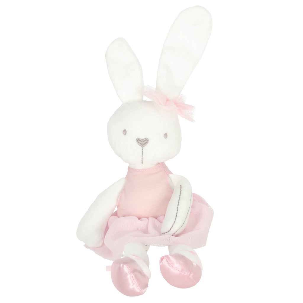 Plush Mascot Rabbit In Pink Dress 42cm
