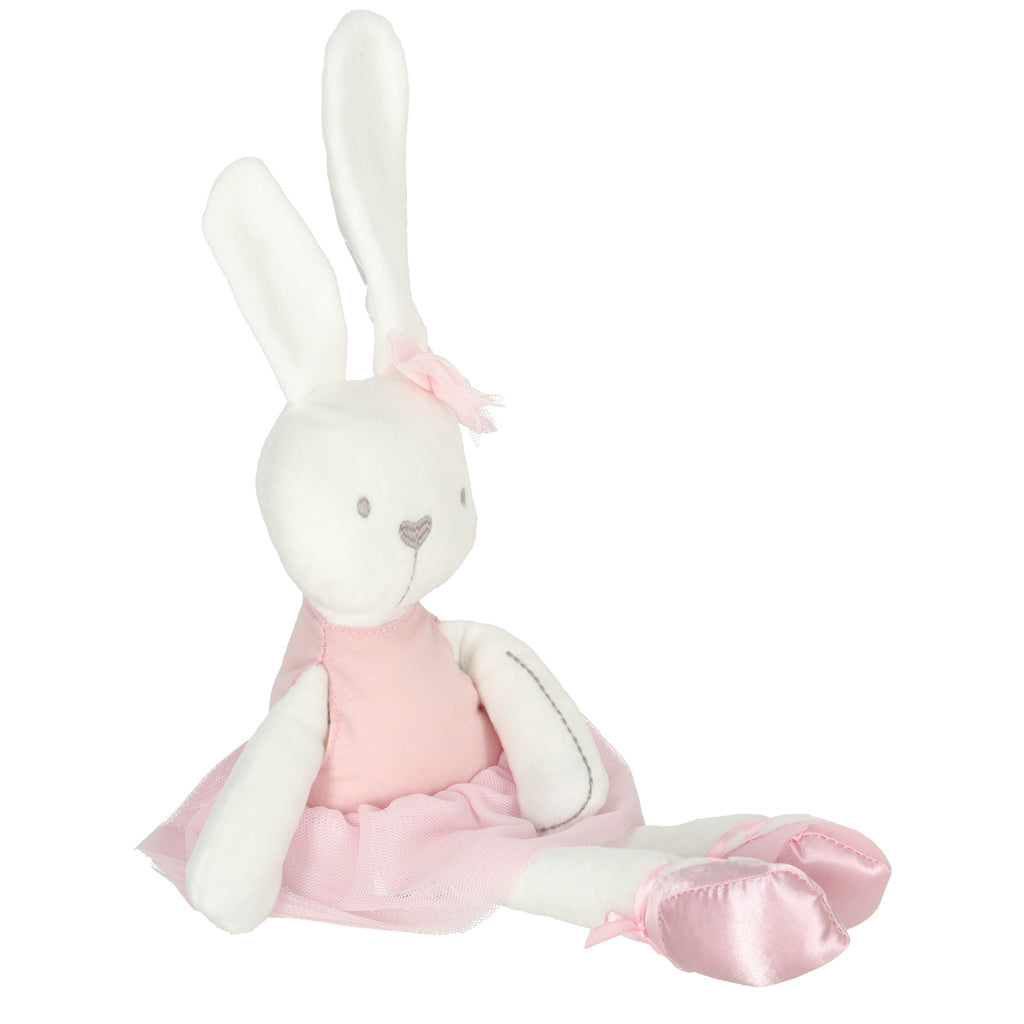 Plush Mascot Rabbit In Pink Dress 42cm