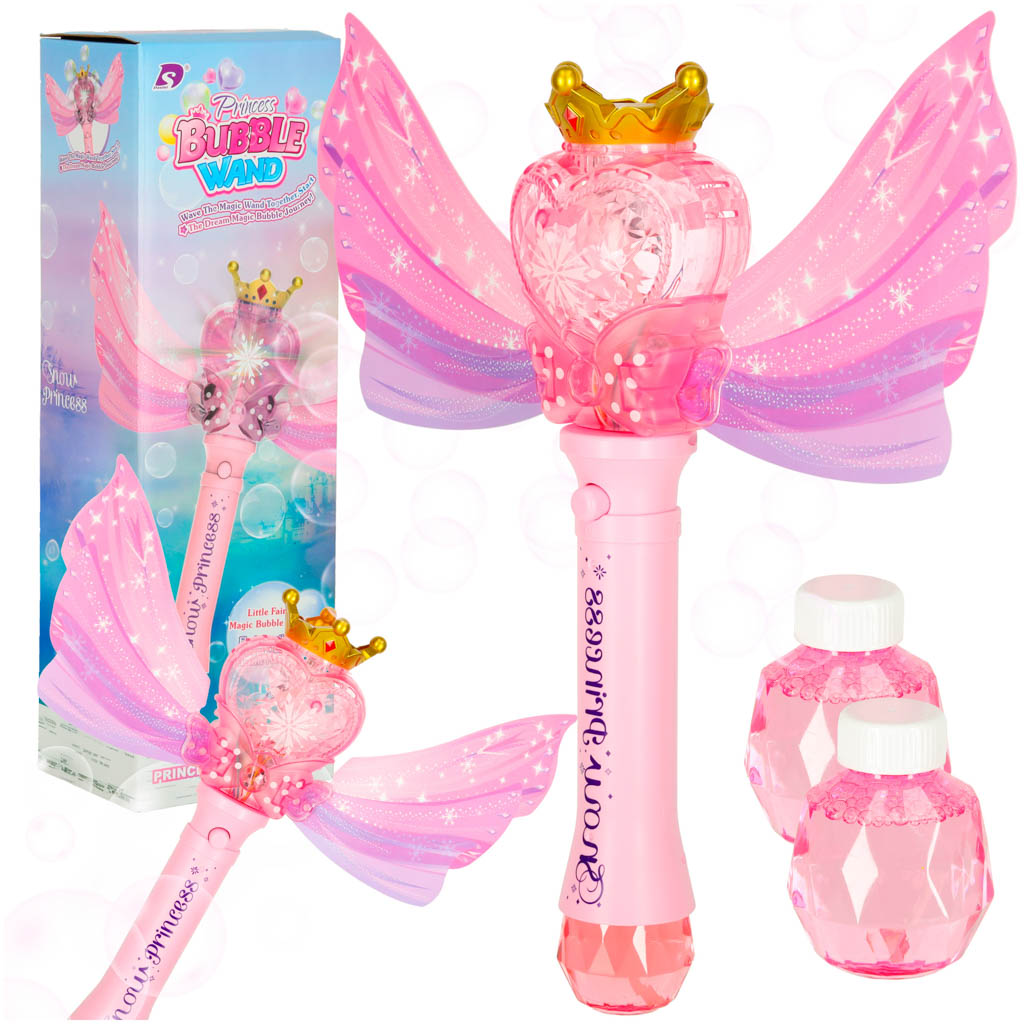 Máquina de pompas de jabón Varita de princesa