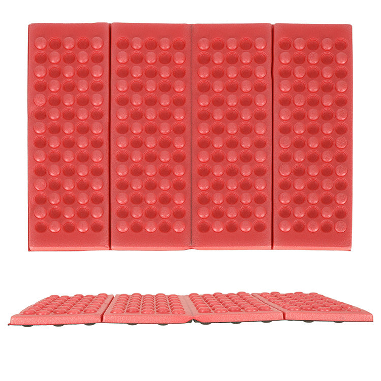 Folding Foam Mat For Seating Tourist Red