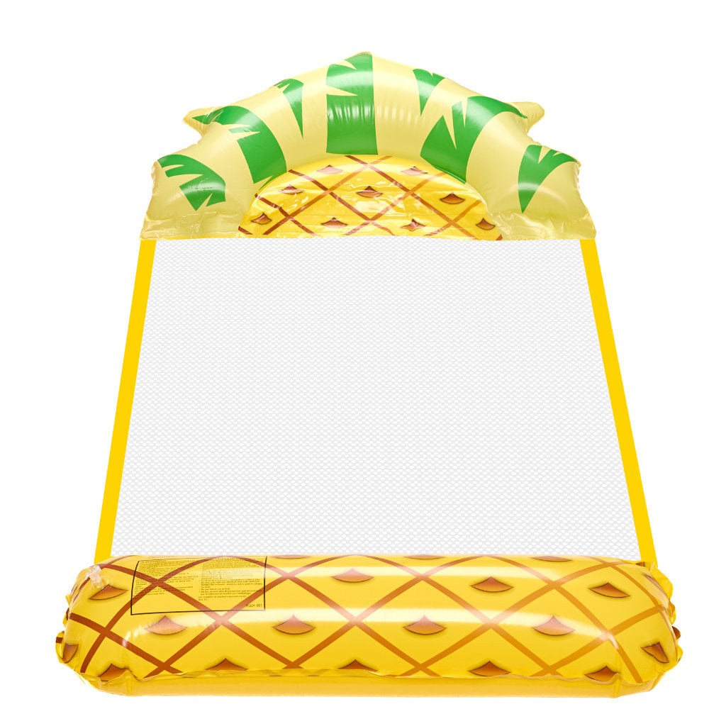 Inflatable Mattress Beach Hammock Water Lounger Chair Swimming Pool Pineapple