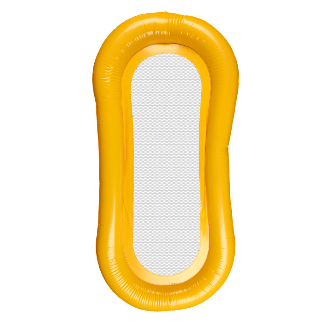 Inflatable Swimming Pool Water Mattress With Net Red