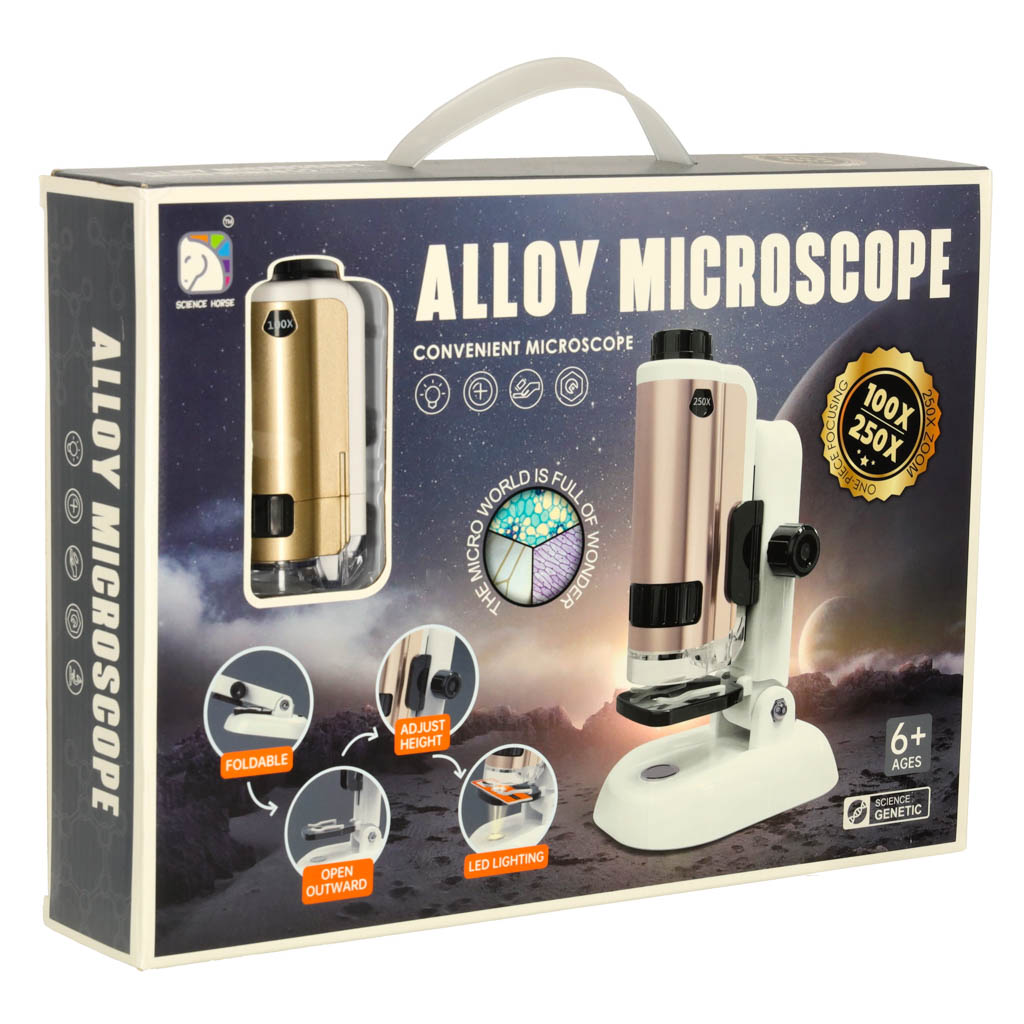 Microscope scolaire éducatif scientifique pour les enfants