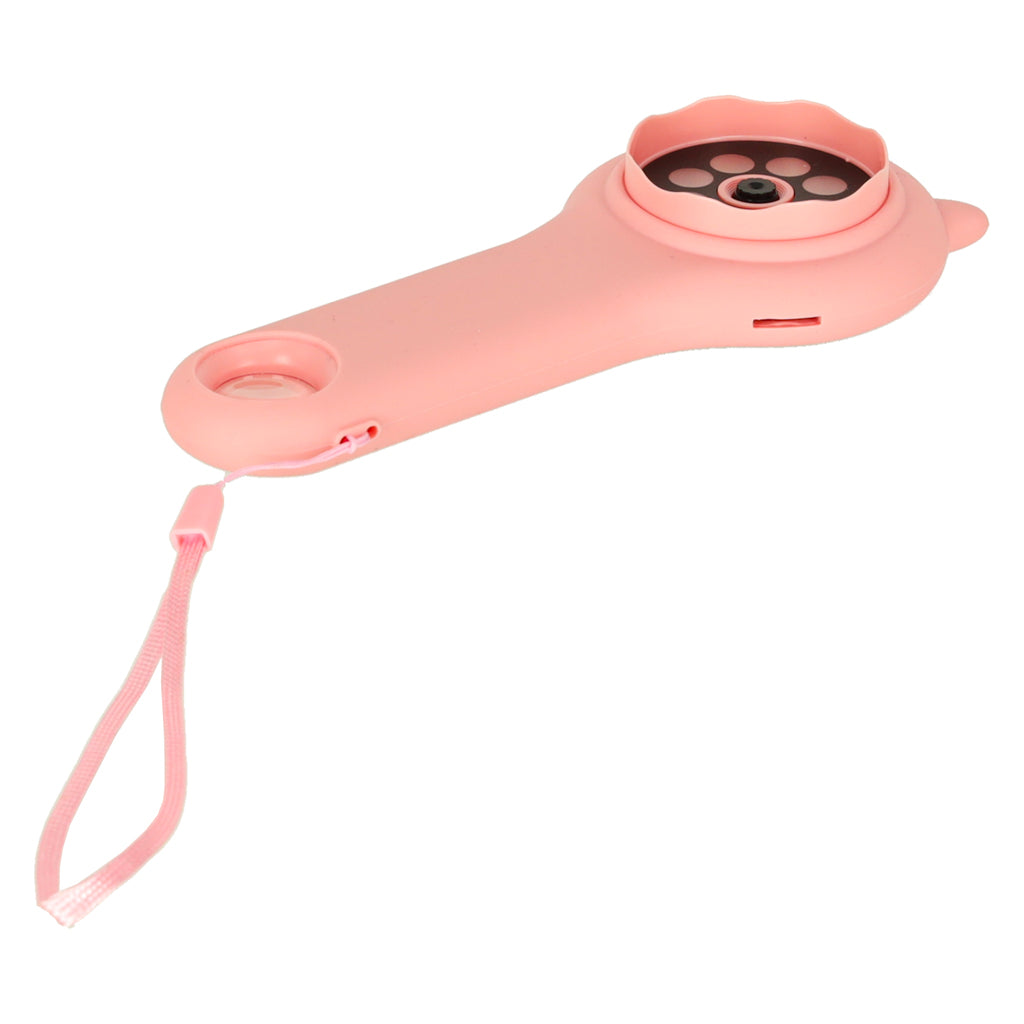 Optical Microscope Magnifier Digital 500x 2mpx Pink
