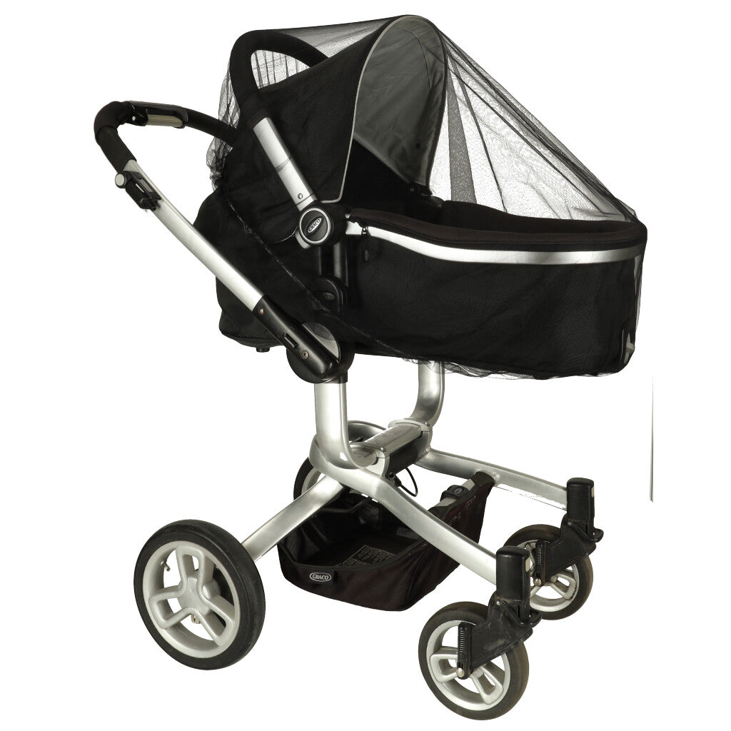 Mosquitera Elástica para Cochecito 140cm Negro