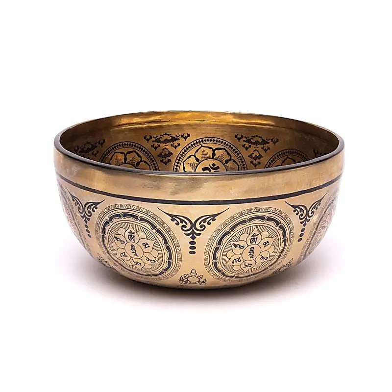 Lézergravírozott énekestál Shiva - ±1400-1600 G ; ±22-24 cm