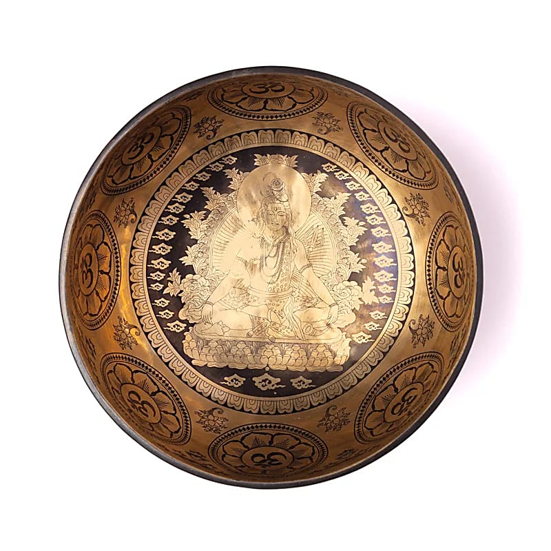 Lézergravírozott énekestál Shiva - ±1400-1600 G ; ±22-24 cm