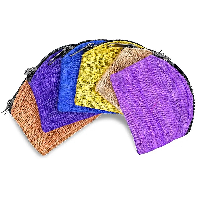 Sáčky Rugged Silk Mix barev Se zipem --balení 6ks - 7x5 cm