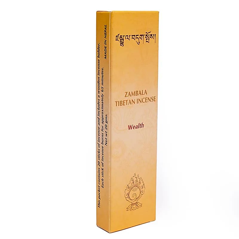 Tămâie Tibetan Zambala Wealth --pachet 6 buc - 20 g