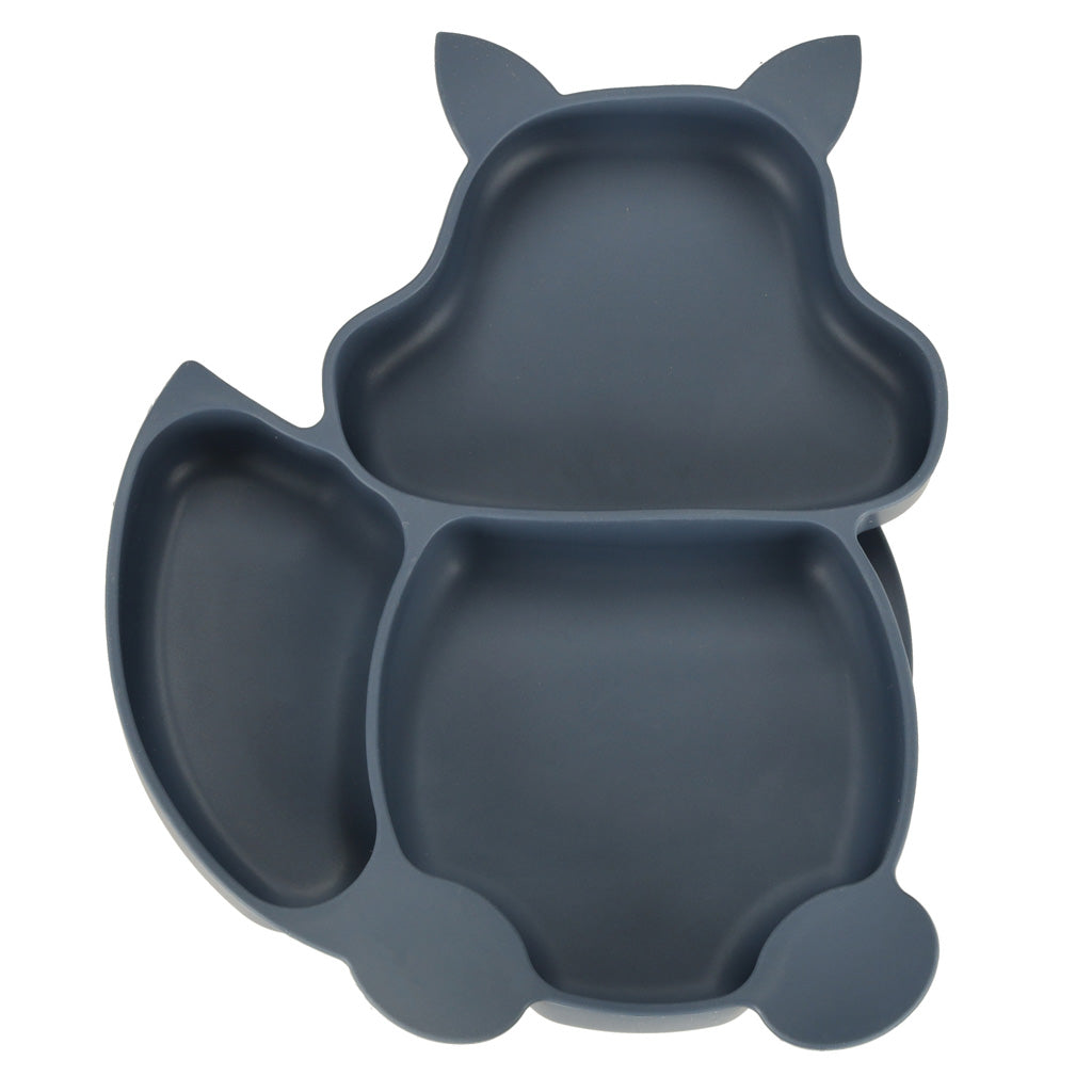 Silicone Dishes For Children Squirrel Darkn No