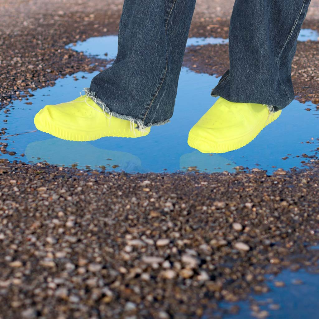 Protectores De Botas Botas De Agua Impermeables S Amarillo Talla 26-34