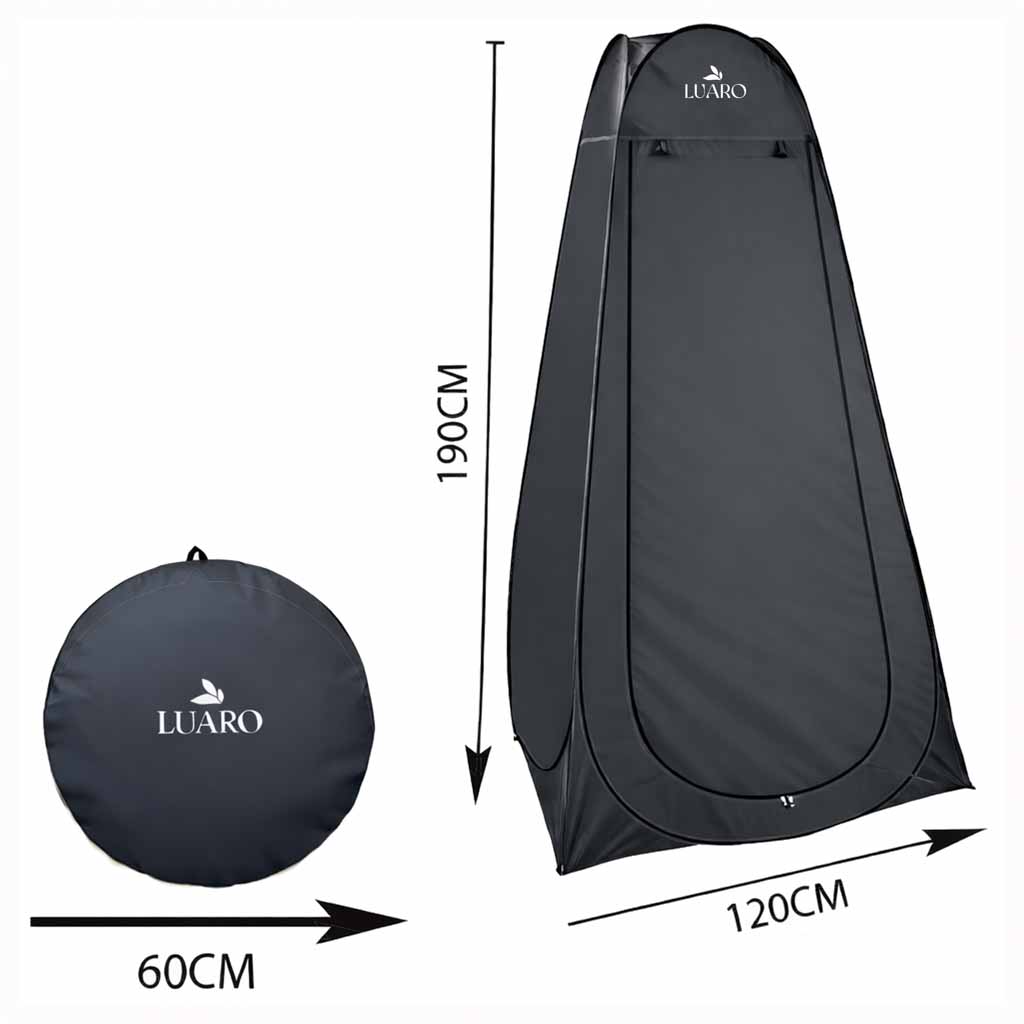 Tent Shower Changing Room Portable Wc Black