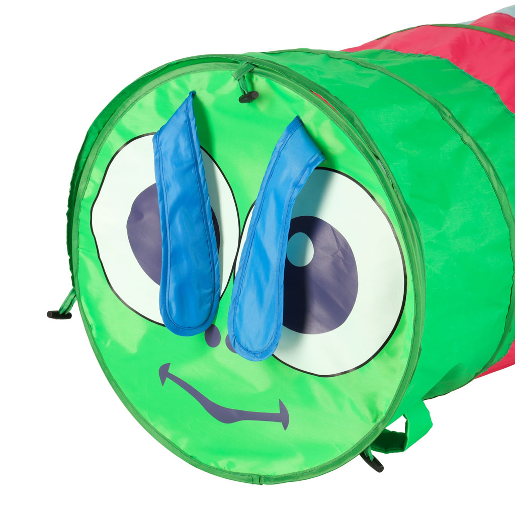 Carpa túnel para niños, pista de jardín, oruga plegable grande para el hogar y el jardín