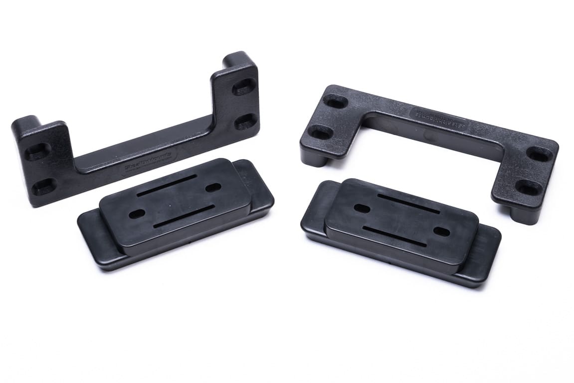 Soportes universales Cleat Nfeet Paquete de 4 soportes sigilosos