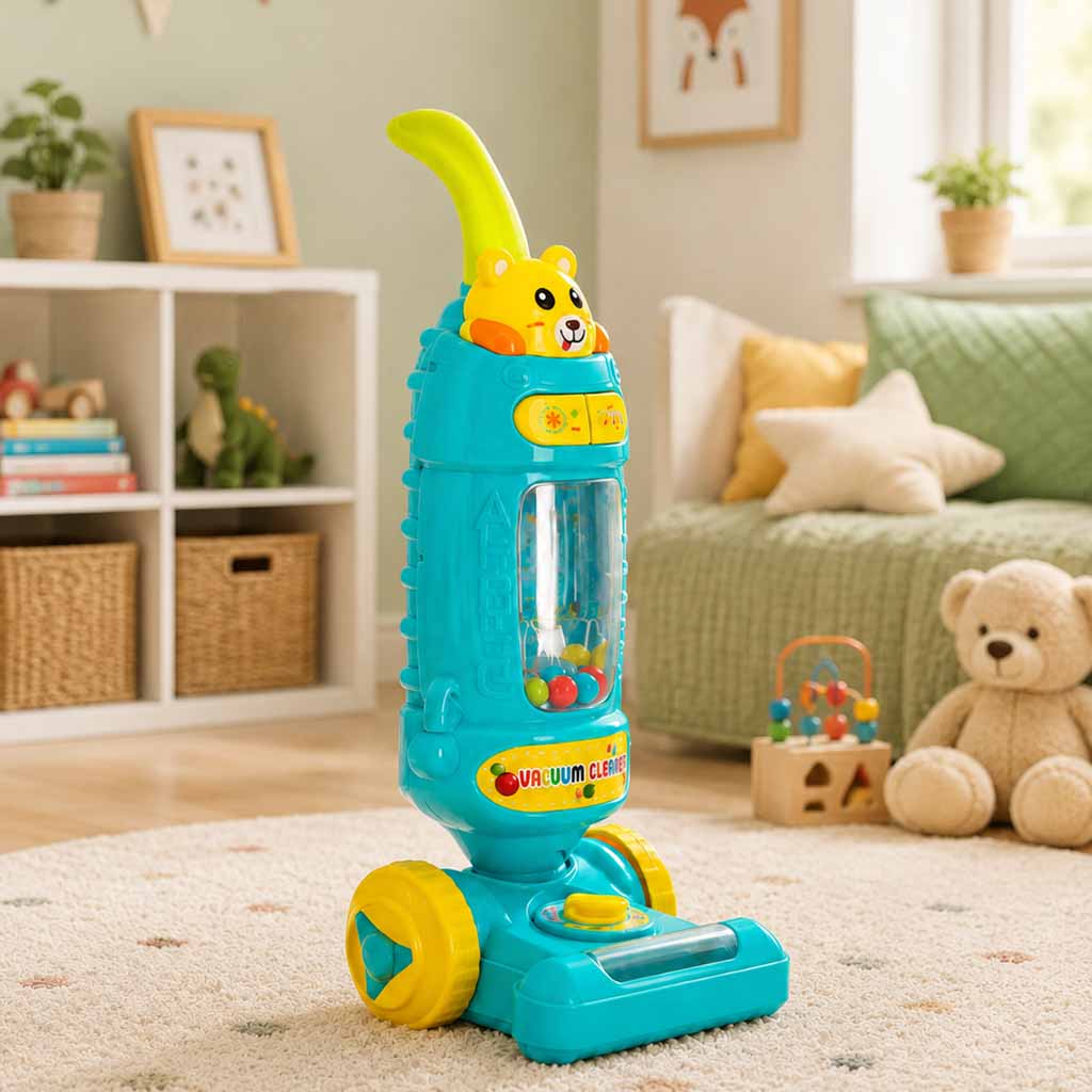 Interactive Vacuum Cleaner For Kids With Sound