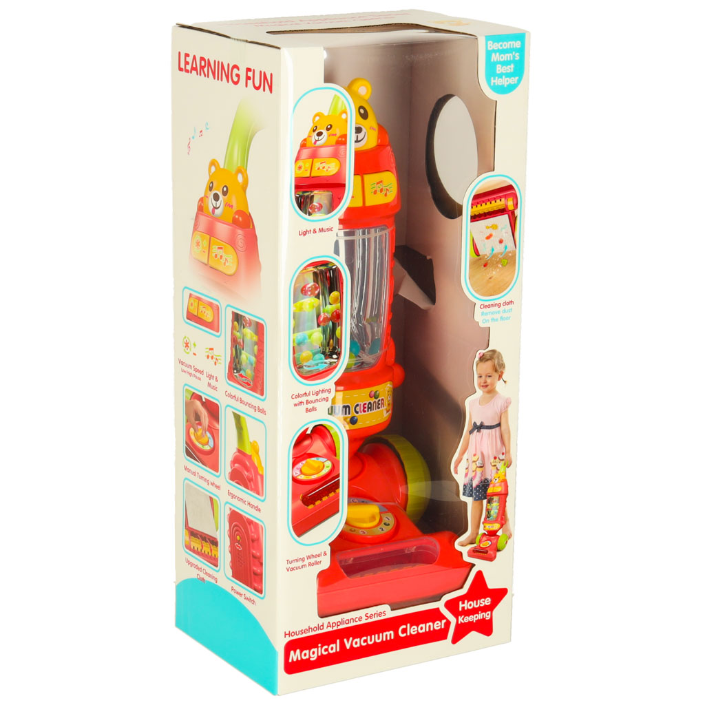 Baby Interactive Vacuum Cleaner With Sound Raspberry