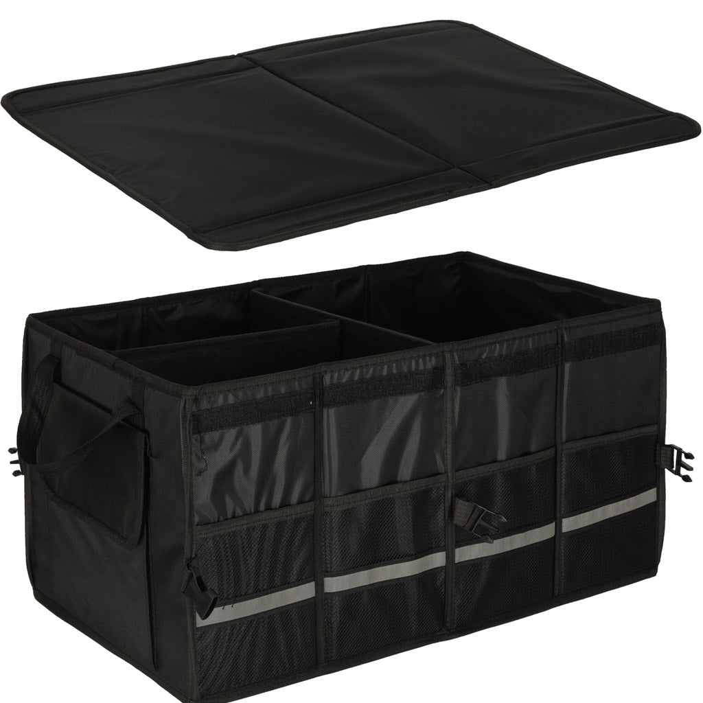 Trunk Organizer Bag For Car With Reflectors 60x35x30