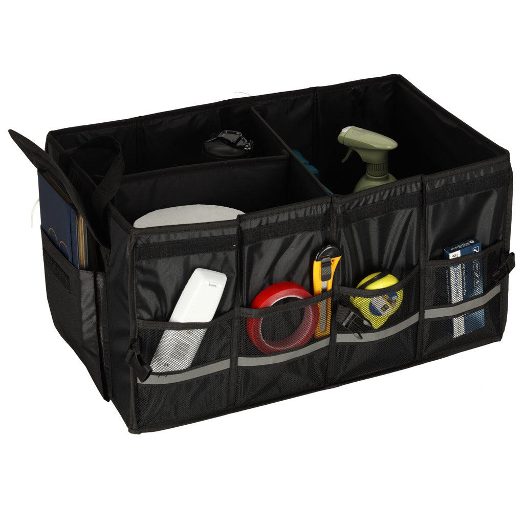 Trunk Organizer Bag For Car With Reflectors 60x35x30