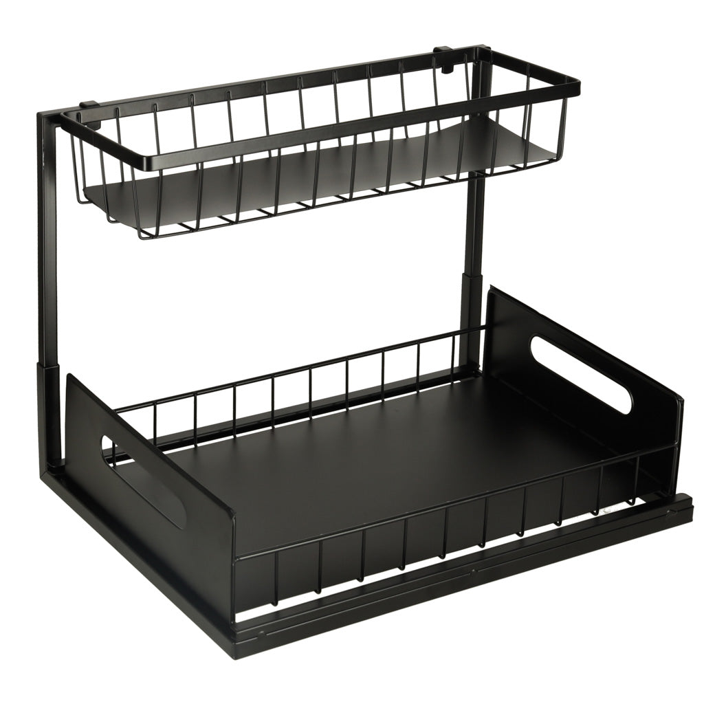 Under-sink Organizer For Two-tier Cabinet