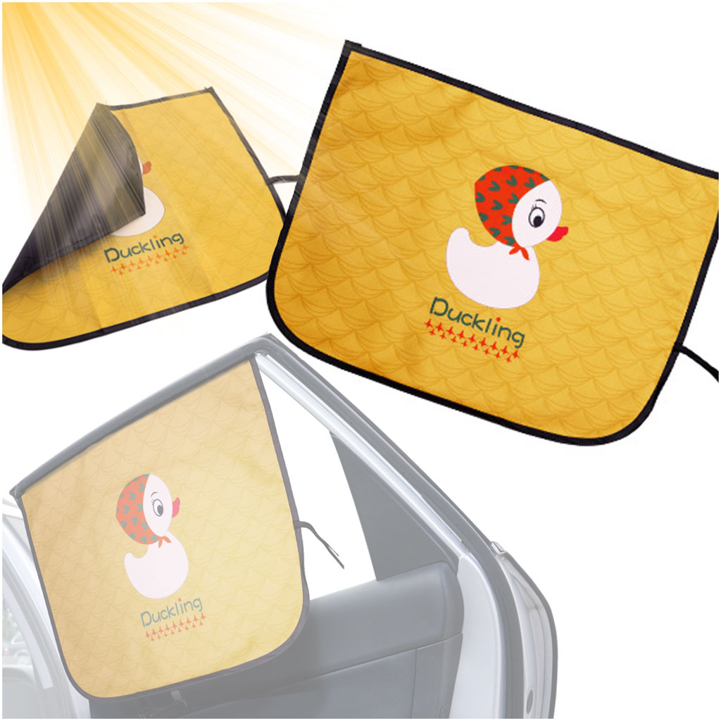 Magnetic Curtain Car Window Cover Duck