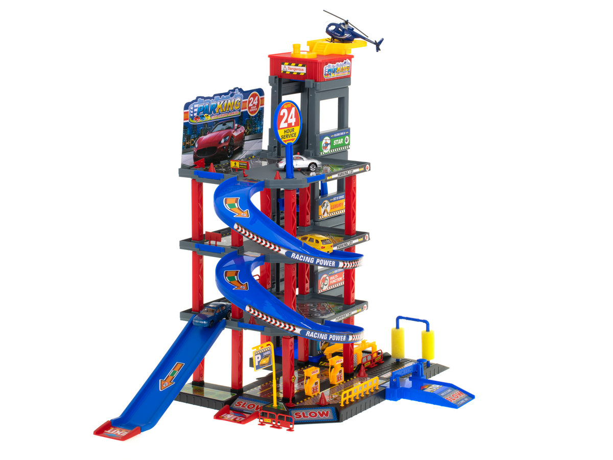 Parking Garage Double-decker Gas Station Car Wash