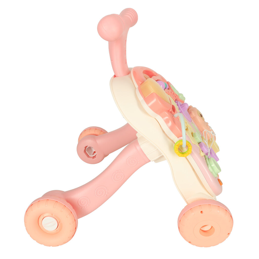 Pusher Walker Interactive Educational Table 3-in-1