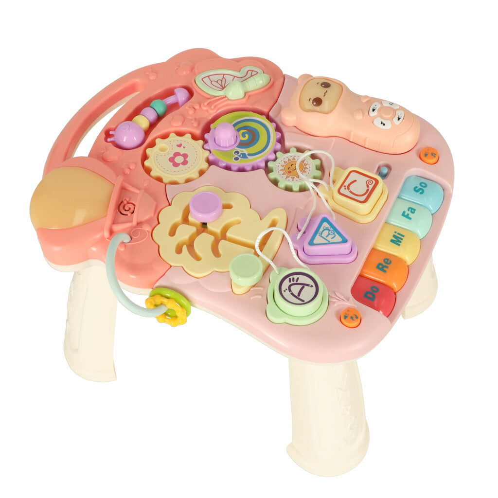Pusher Walker Interactive Educational Table 3-in-1
