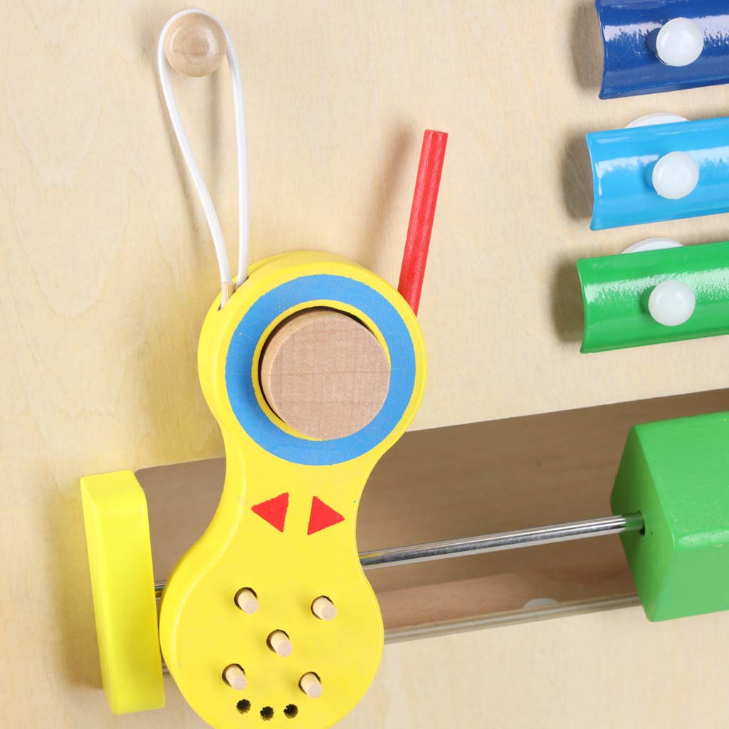 Pusher Wooden Walker Educational Cube 6in1