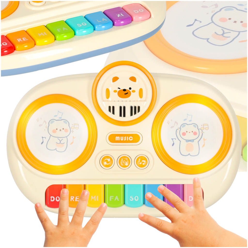 Piano Interactive Organ For Children Educational Beige
