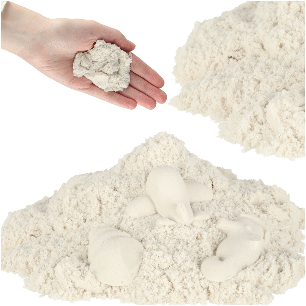 Sable Pour Enfants 1kg Dans Un Sac Blanc